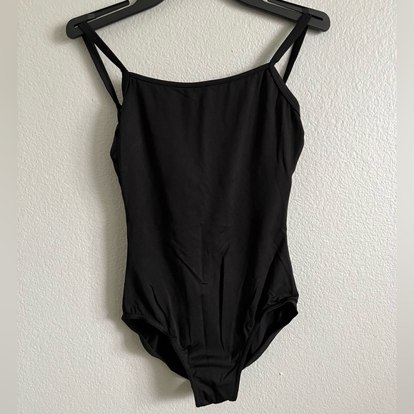 REVOLUTION - Crisscross Mesh Back Camisole Leotard - Picture 2 of 4